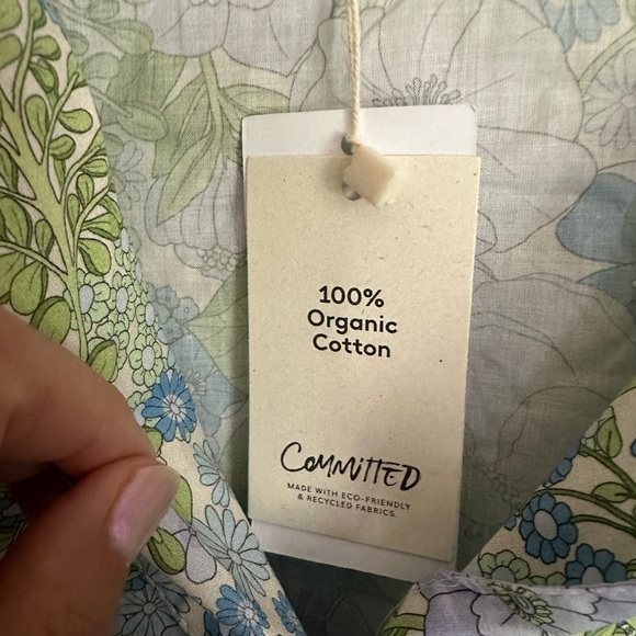 MNG Printed Cotton-blend Top/ Shorts Set NWT - Picture 6 of 9